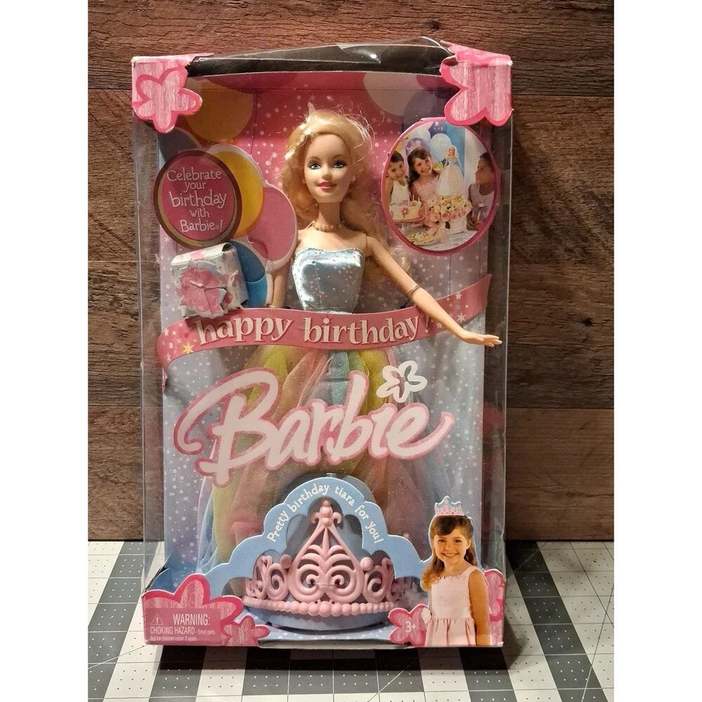 Happy Birthday Barbie with Tiara for you 2005